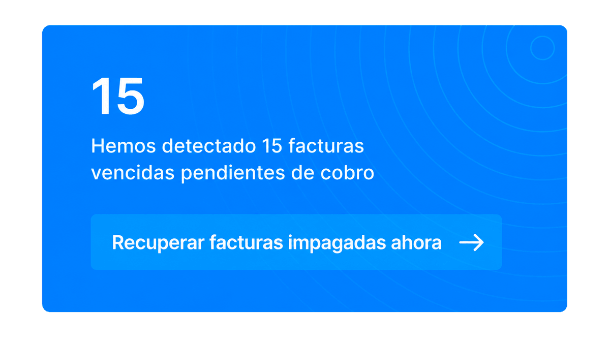 Recuperar facturas impagadas